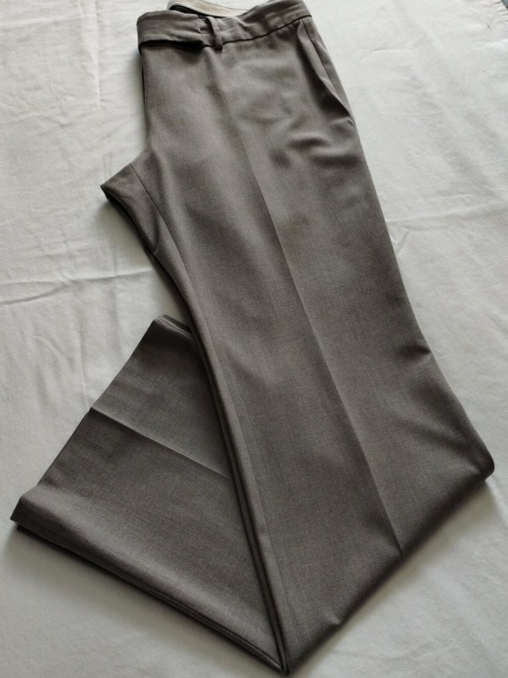 ANN TAYLOR Light Grayish-Brown Casual Dress Pant TROUSER Sz 10
